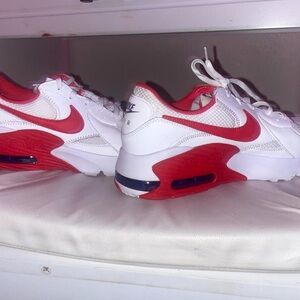 Red and white Mike excees